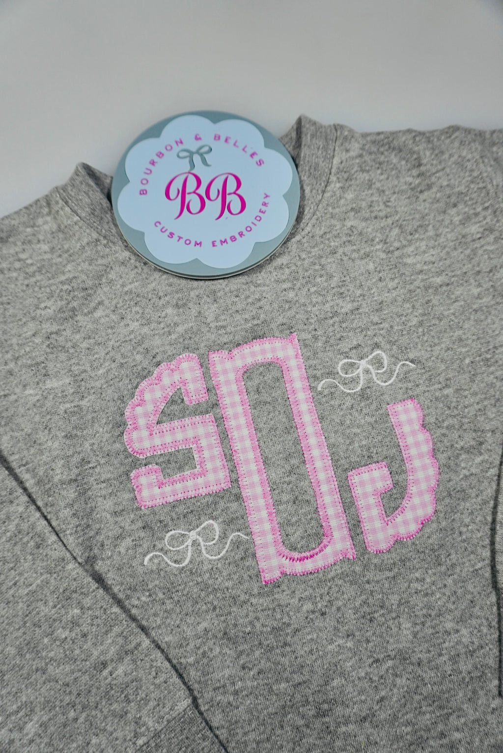 Girls Bow Sweatshirt