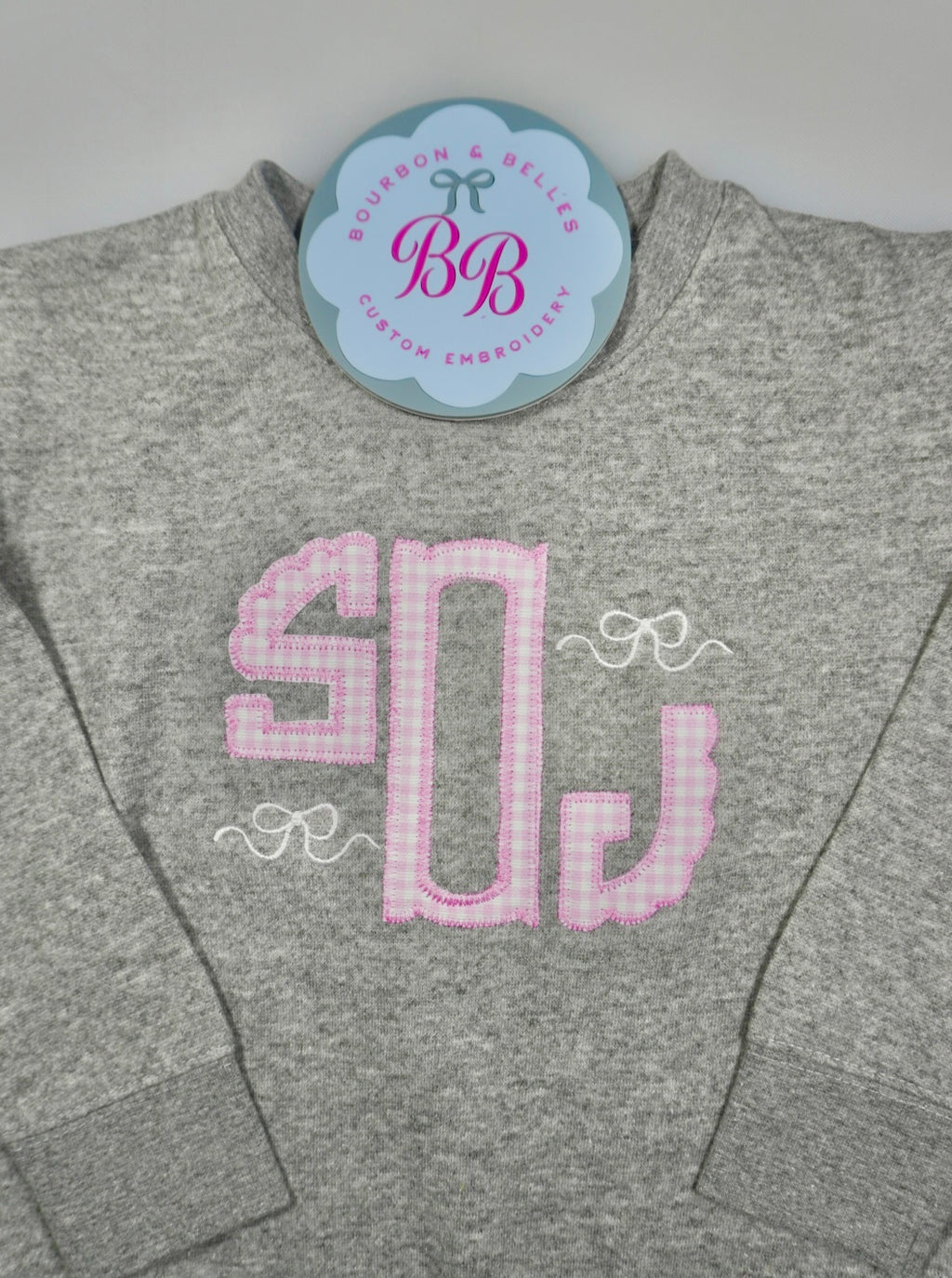 Girls Bow Sweatshirt