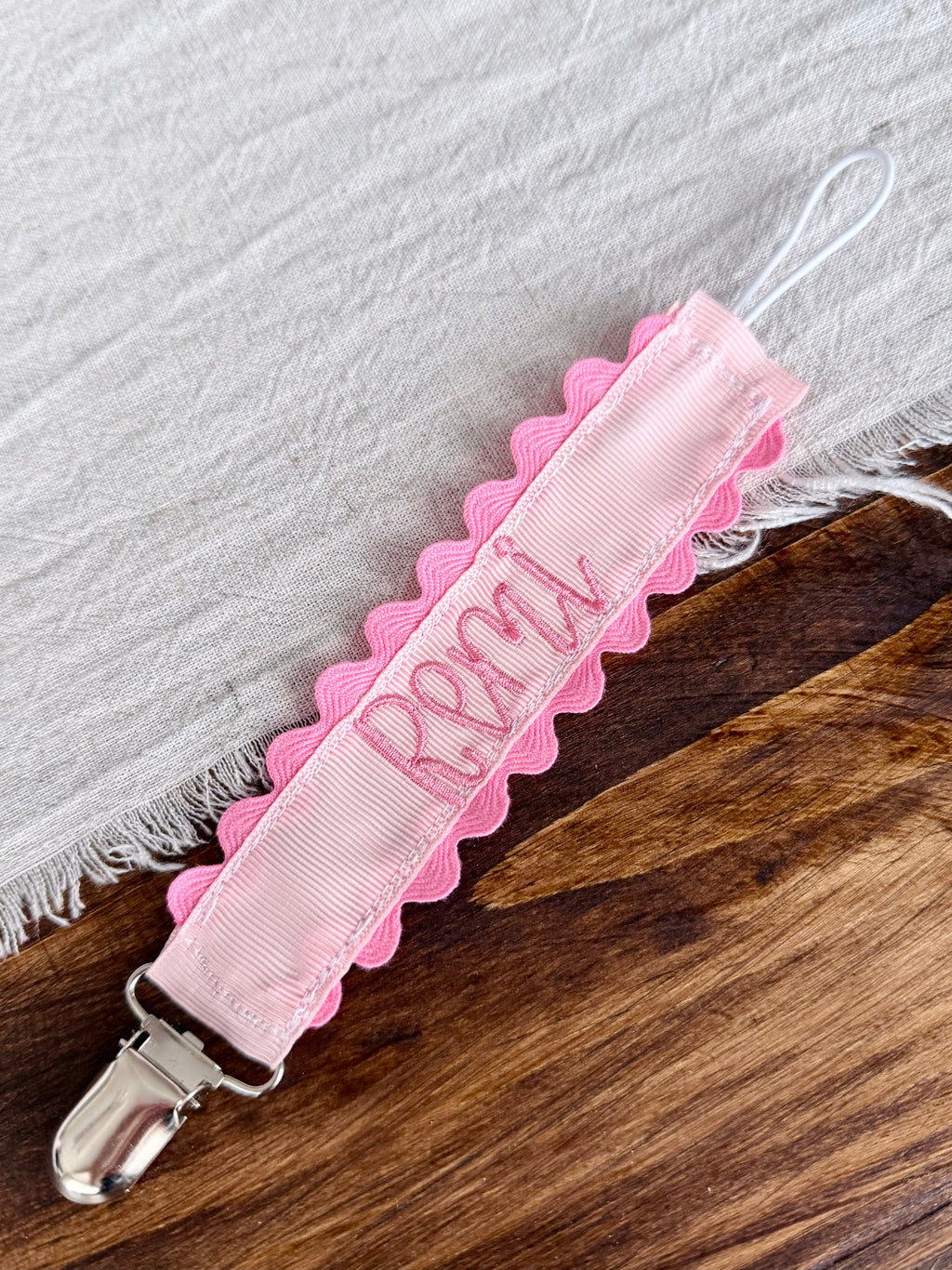 RicRac Paci Clip
