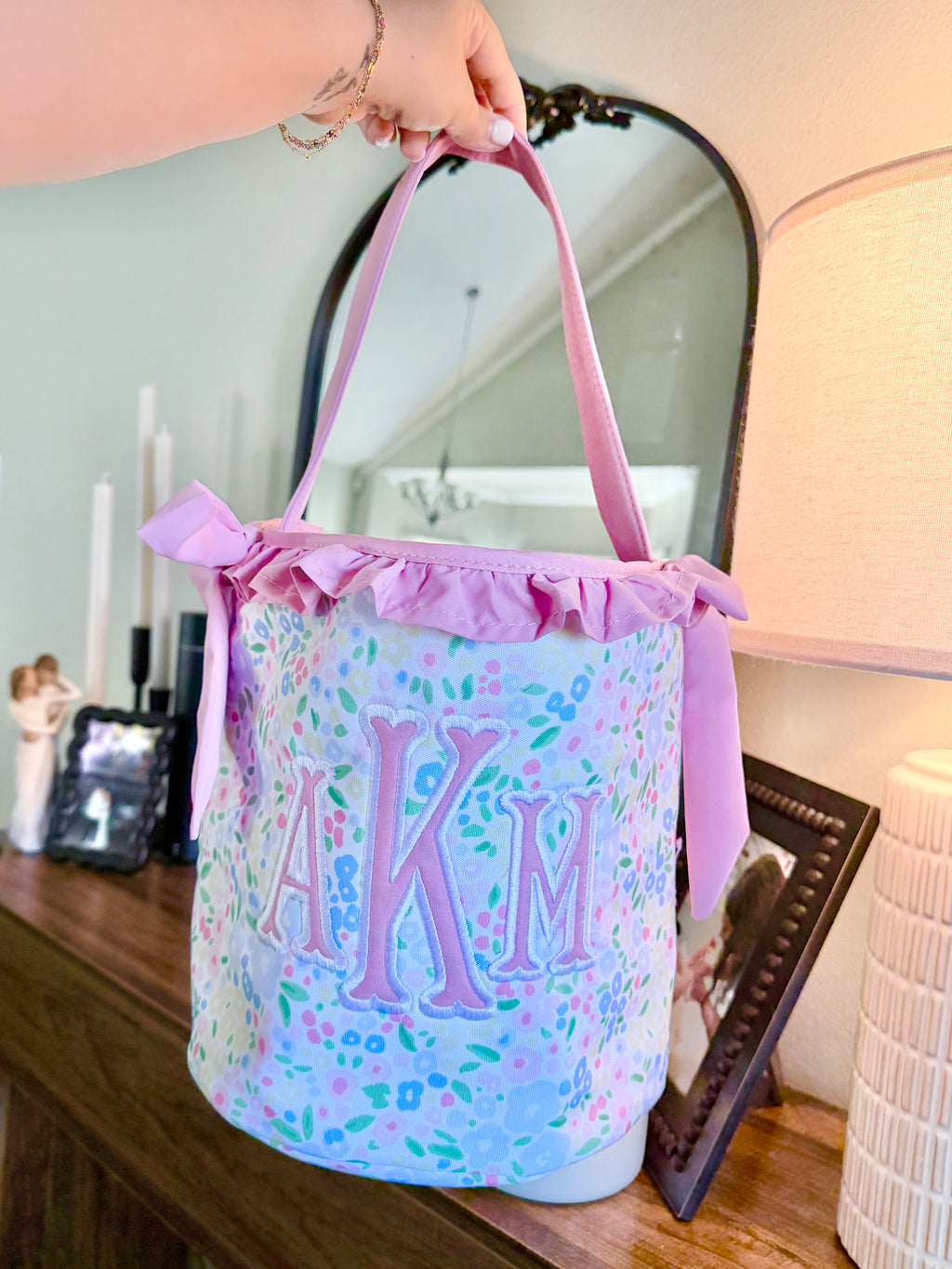 Floral Easter Basket