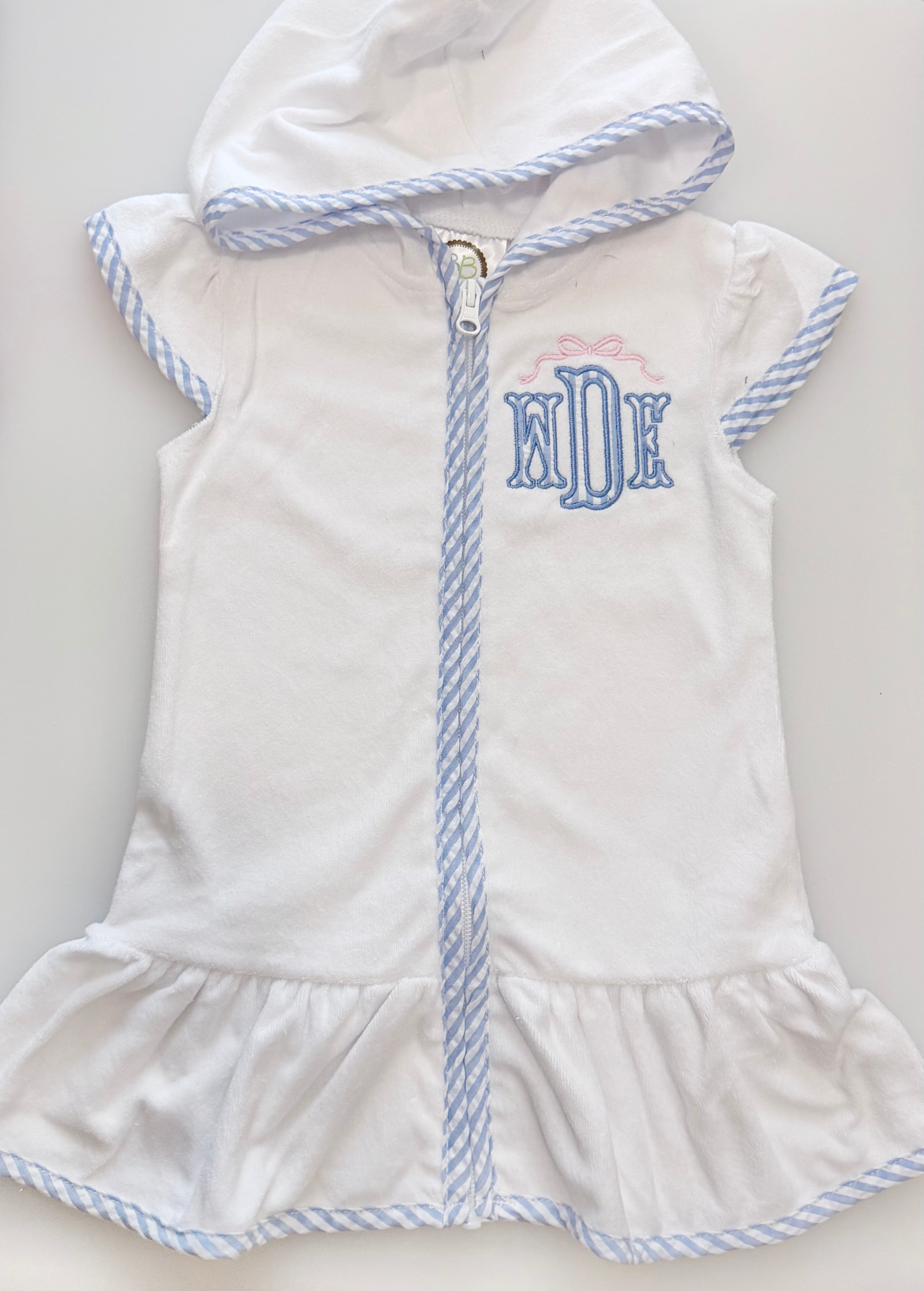Ruffle Carolina Summer Swim CoverUp