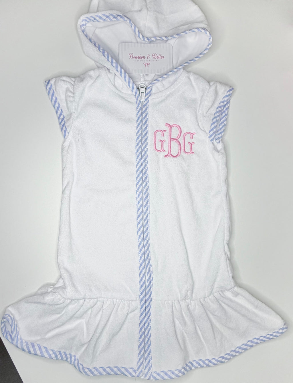 Ruffle Carolina Summer Swim CoverUp