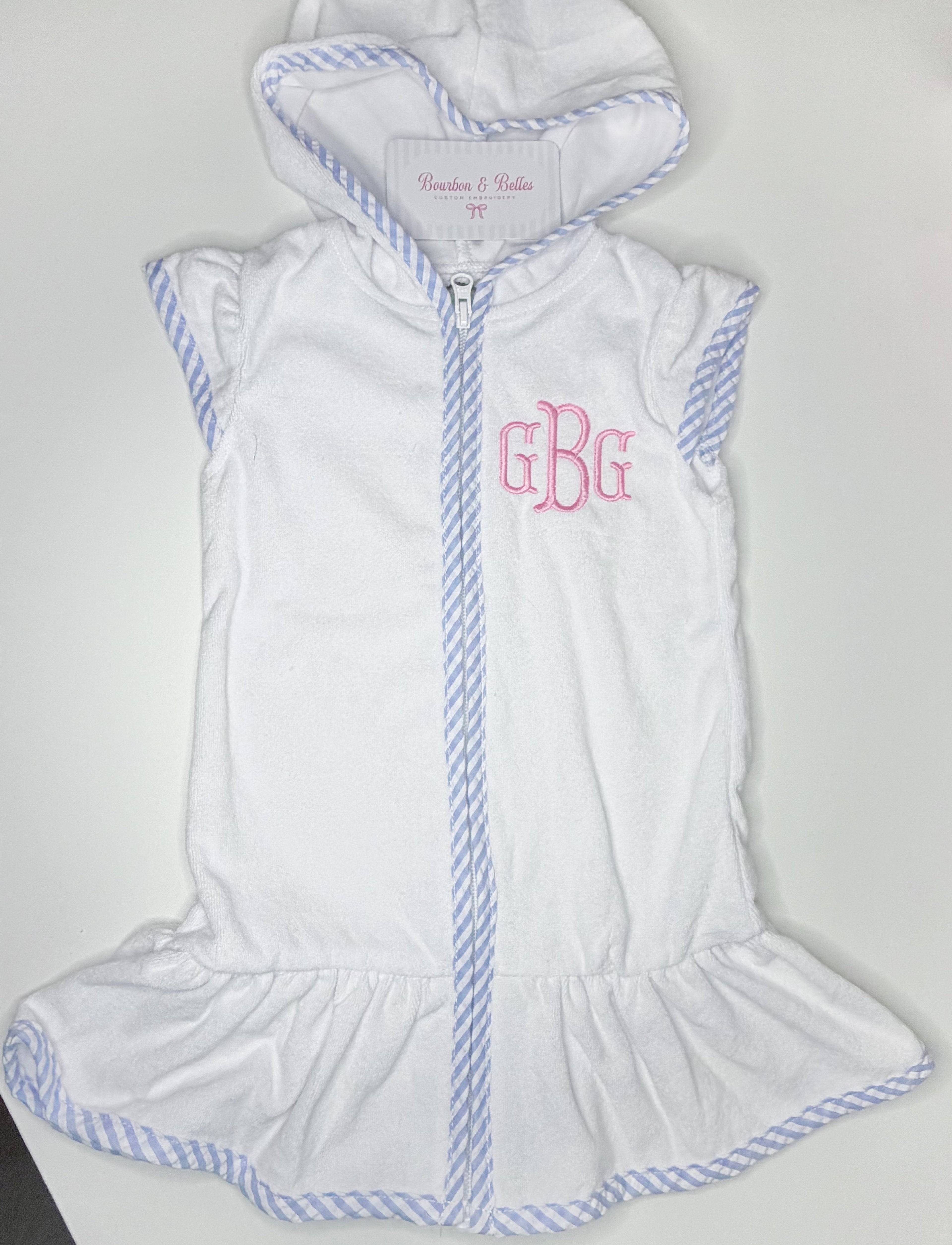 Ruffle Carolina Summer Swim CoverUp