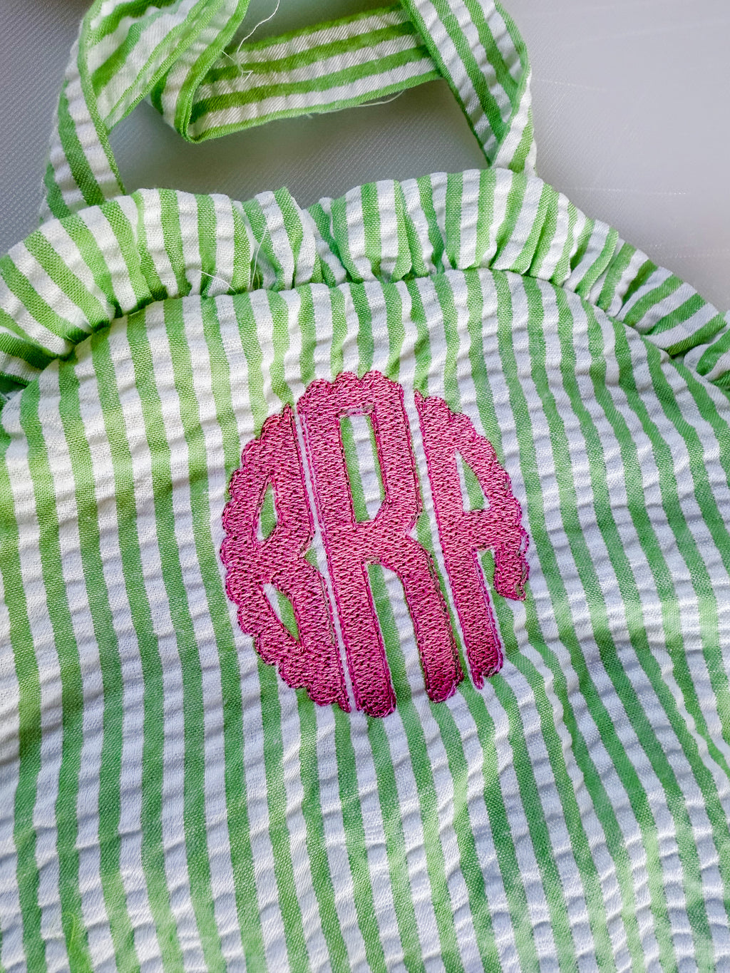 Lime Summer Swim One Piece