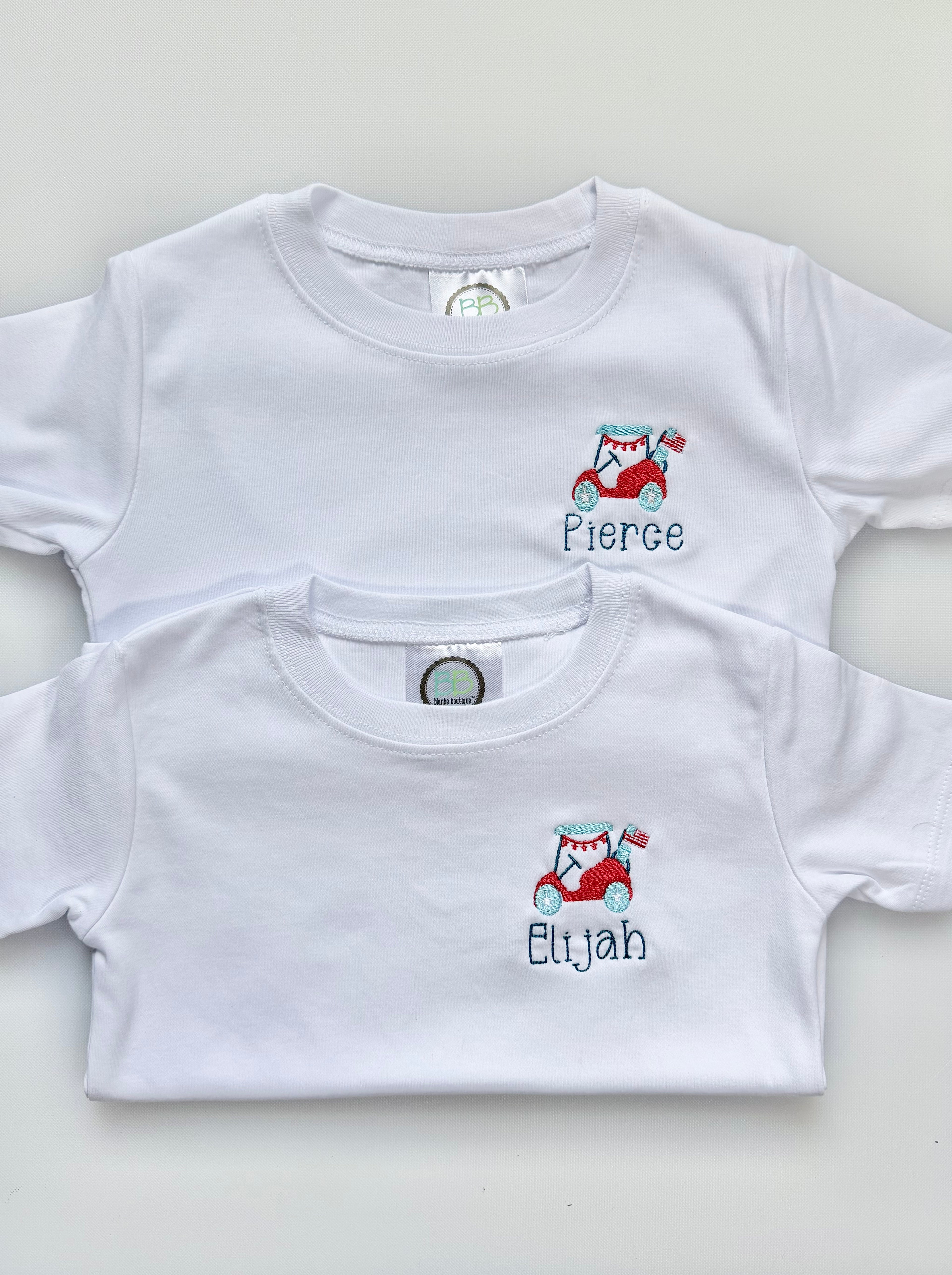 Patriotic Golf Basic Tee
