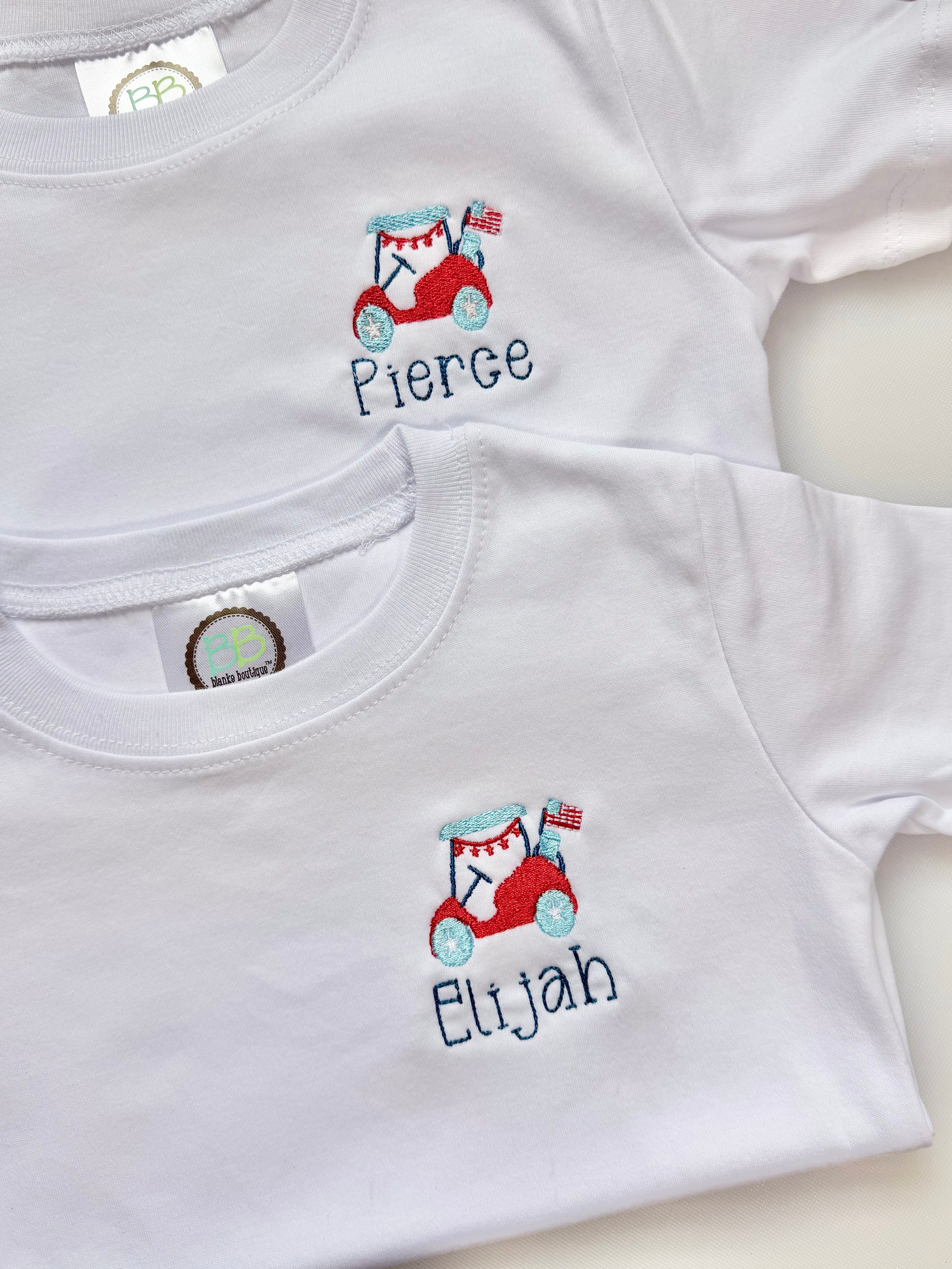 Patriotic Golf Basic Tee