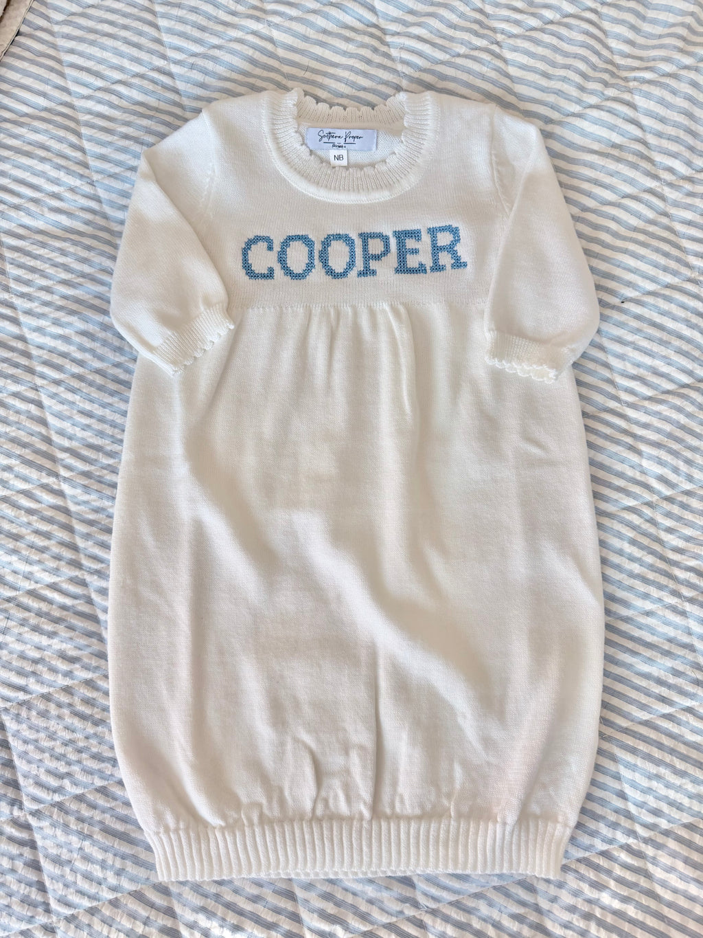 Bowen Newborn Knit Gown