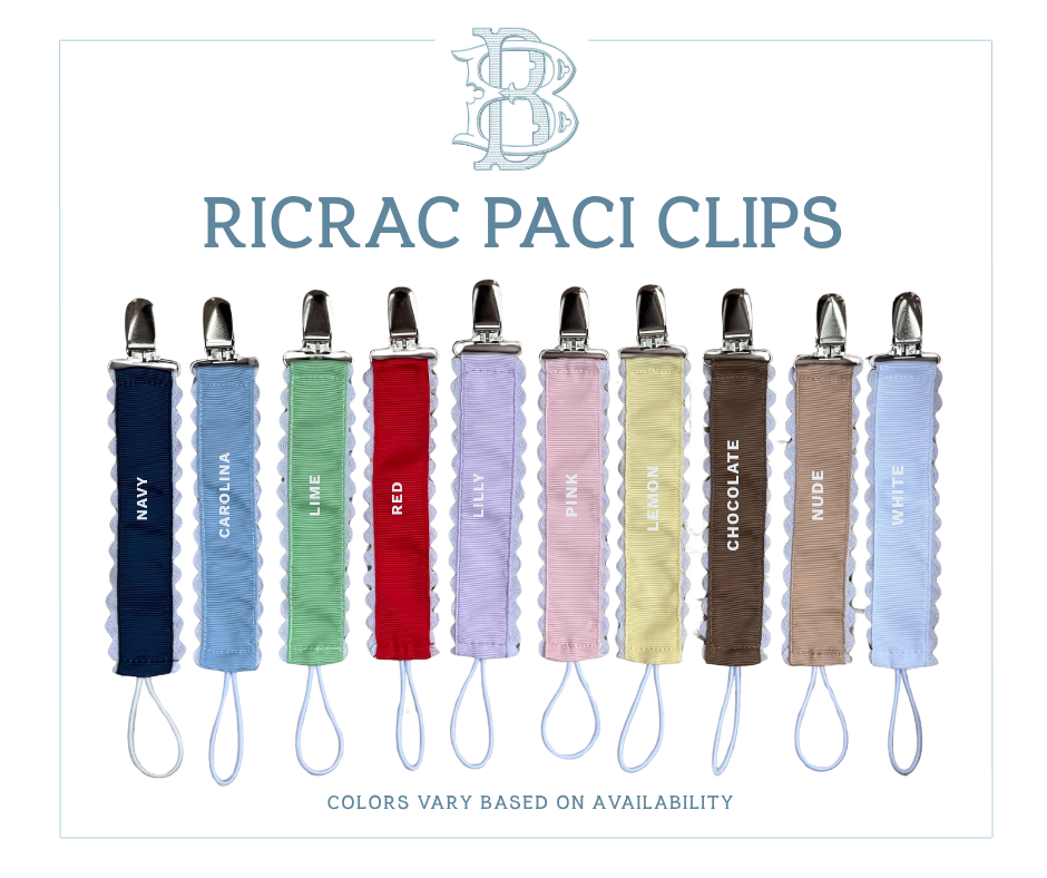 RicRac Paci Clip